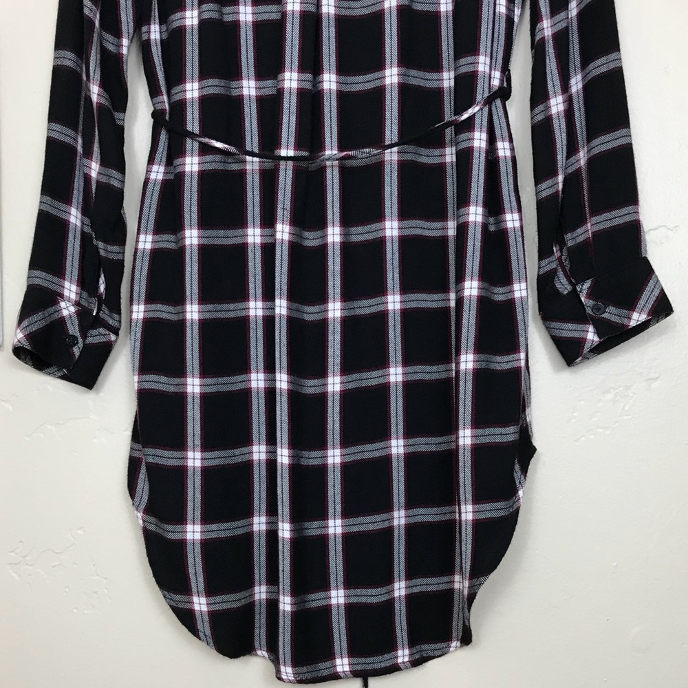 SOLD! Rails “Nadine” Plaid Shirt/Dress Small - Picture 6 of 8